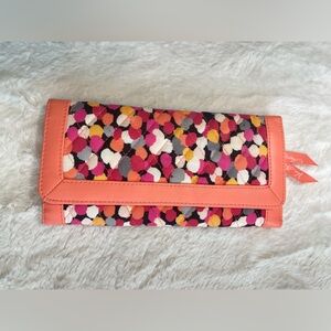 Vera Bradley Pixie Confetti trifold wallet